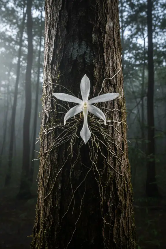 enigmatic ghost orchid allure