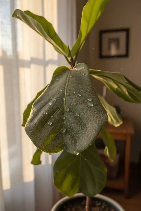 leaf cleaning maintenance routine