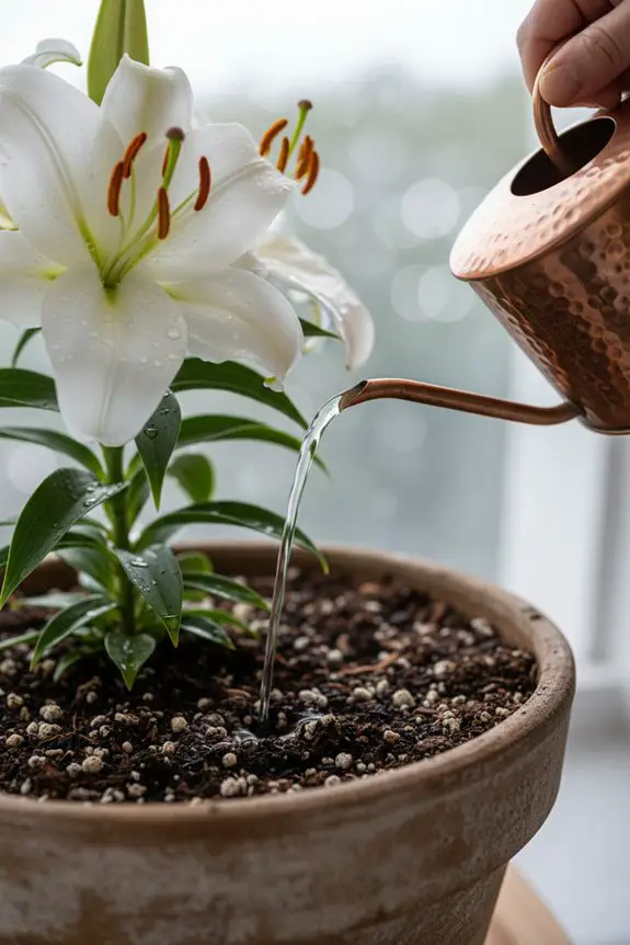 moisture balance for blooms