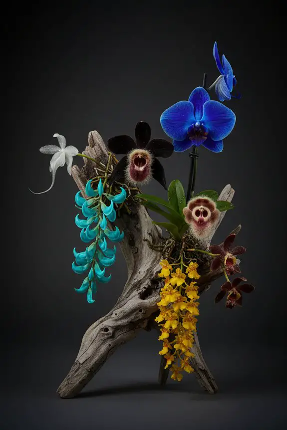 rare orchid varieties collection