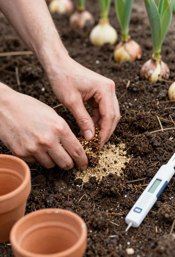 soil preparation for tulips